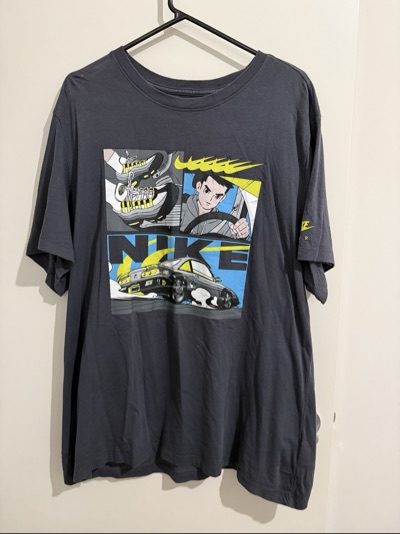 Nike graphic cotton T-shirt size XL