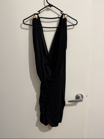 Black mini dress medium