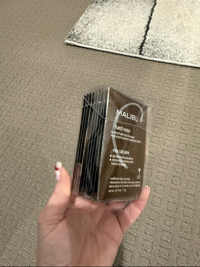 Malibu hard water hair remedy sachets