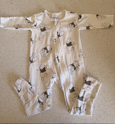 Winnie the pooh onesie