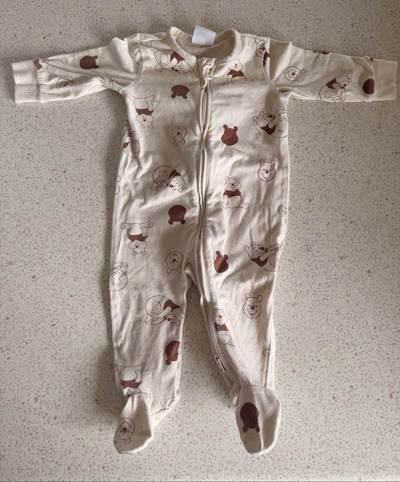 Winnie the Pooh onesie