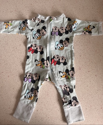 Mickey Mouse onesie