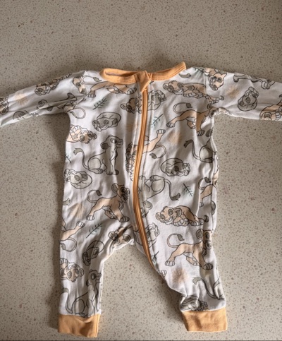 The lion king onesie