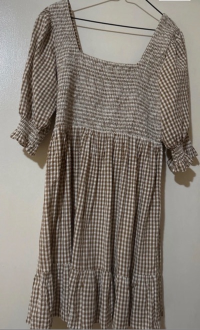 joop and gypsy gingham midi dress