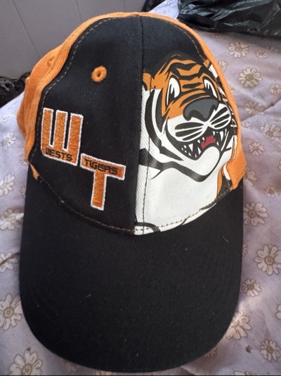 West tigers kids 3-6 y cap nrl football