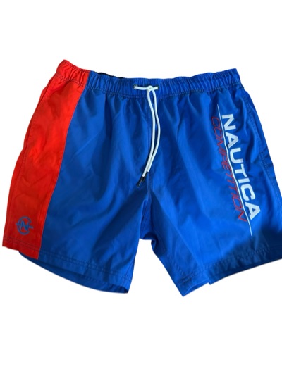 Nautica colour-block swim shorts