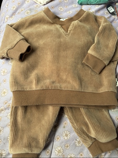 cotton on BABY corduroy sweatshirt and trousers set
