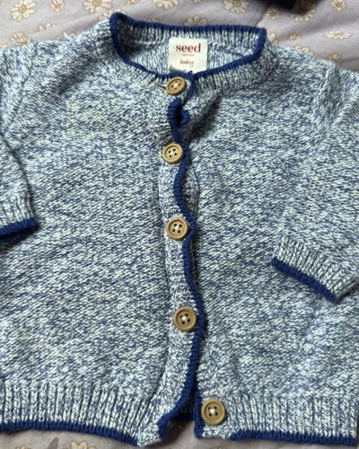 Seed Heritage baby knitted cardigan size 0000