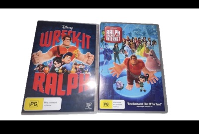 Disney Wreck-It Ralph DVD set