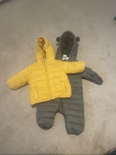 0-3 months winter coats