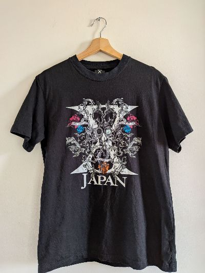 X JAPAN World Tour in Asia 2009 Official Tour T-Shirt Band Tee
