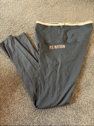 P.E Nation grey 7/8 length leggings