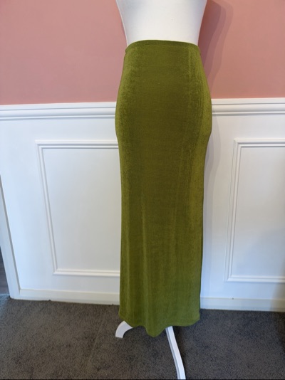 Princess Polly green midi skirt size 6