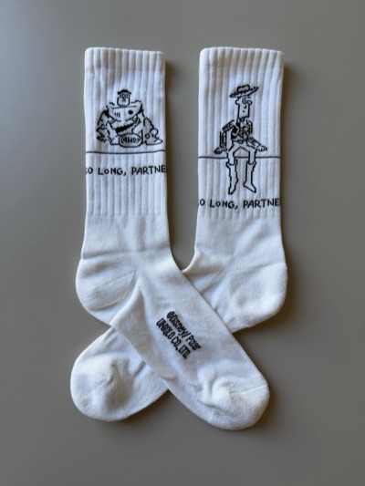 Toy Story socks — listed on Frippy