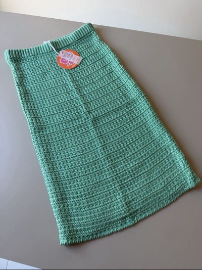 Crochet midi skirt — listed on Frippy