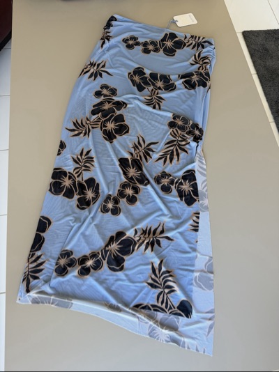 Ghanda floral maxi skirt size M