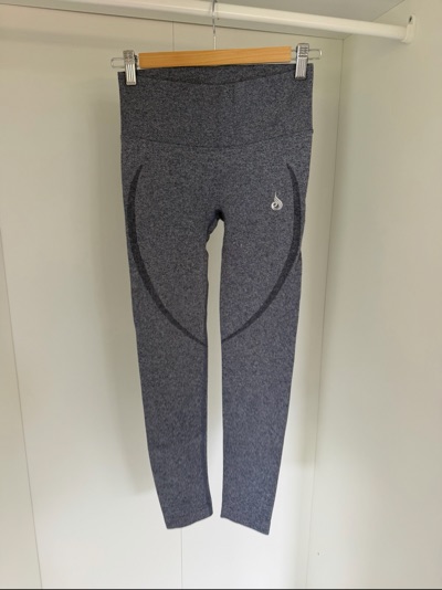 Ryderwear grey high-waisted leggings size XS
