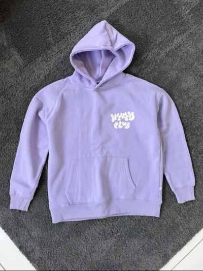 Cotton On Body purple graphic hoodie S