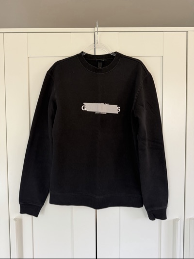Black Graphic Crewneck Sweatshirt H&M – XS