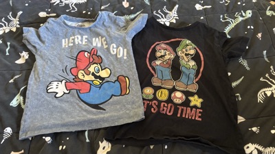 Super Mario graphic T-shirts