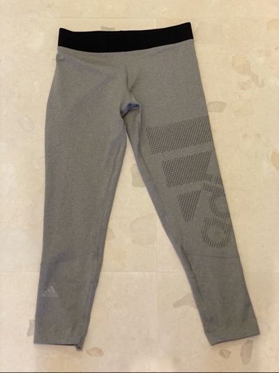 Adidas Climacool kids grey leggings