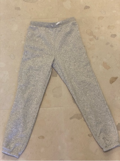 H&M grey cotton-blend trackpants size AUS 10