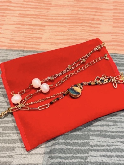 2x Gold Plated Bracelets