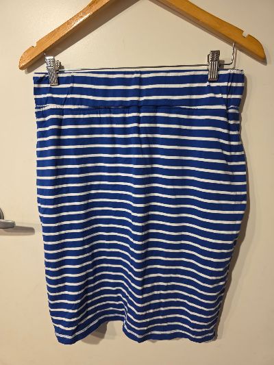 Striped Pencil Skirt