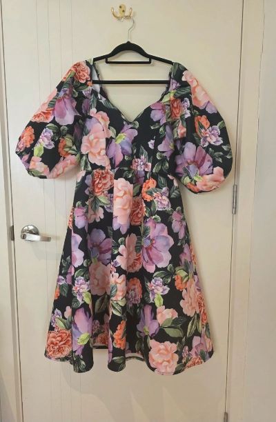 Floral party dress
