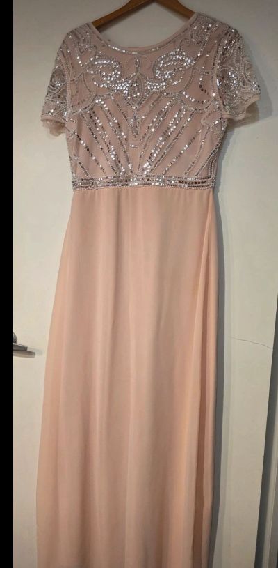 Beaded formal dress