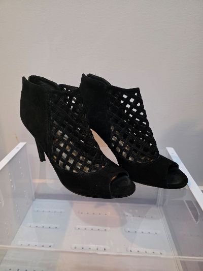 Suede ankle boots