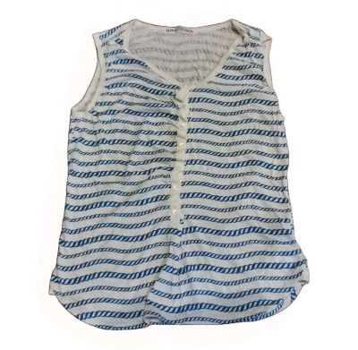 BNWT Tsumori Chisato Women Cotton & Rayon Tank Top - Sz 2 - Made in Japan