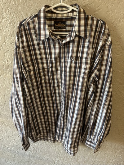 Bisley plaid long-sleeve shirt size 2XL