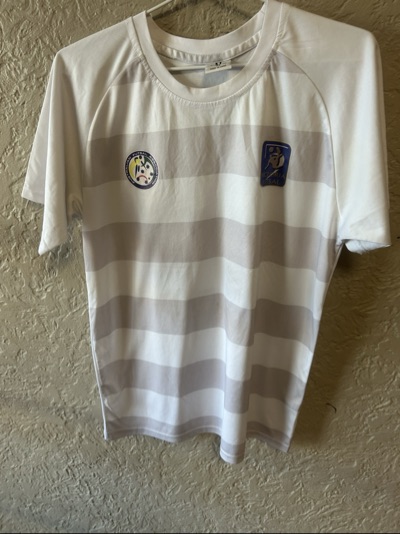 VETO white and grey futsal sports top size XS