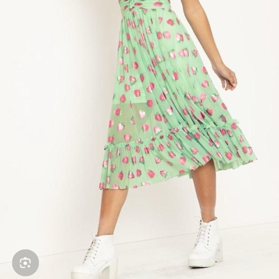 Blackmilk tea party tea length dress XL altered